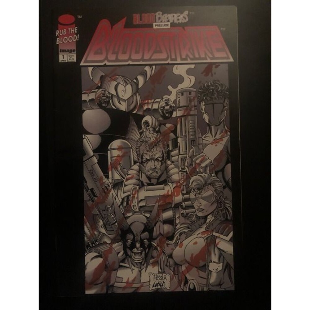 Bloodstrike #1 (1993) Image- Key 1st Thermal-Reactive Ink-Optioned